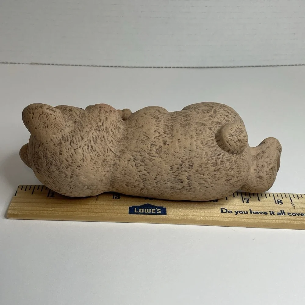 VTG Bear Ceramic Shelf Teddy Bear  Sitter  8.5